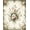 Green Cream Taupe, Pattern 2, variant on Design&I 8'x10' Washable Area Rug Boho Vintage Trellis Faded Motifs Bathroom Distressed Scroll for King Size Bedroom, Under Bed, Sleek Flatweave Pet Friendly