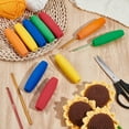 thumbnail image 4 of 10 Pcs 3.5x0.98 inch EVA Crochet Hook Handle Without Crochet Hook 5 Colors of Crochet Accessories Grips for Arthritic Hand, 4 of 5