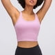 thumbnail image 2 of Sujetador deportivo de alto impacto, rosa, talla M, acolchado para mayor sujeción, ideal para entrenamientos, yoga y fitness, 2 of 6