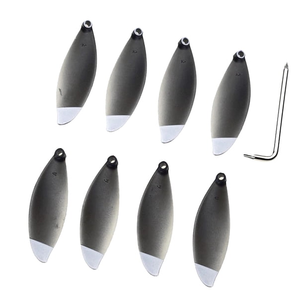 8 Piezas Cw Ccw De Repuesto Para Parrot 4K - Plata Yotijar Hélice RC Quadcopter