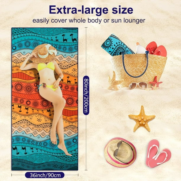 Extra large sun lounger towels 2025