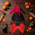 thumbnail image 2 of OJSFQUFP Halloween Girl's COS Performance Outfit for Girls Halloween for Kids, 2 of 6