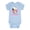 LIGHT BLUE, variant on - Huggable Girl - Infant Baby One Piece Onesie