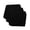 Black, variant on Pure Black Couch Cushion Covers Stretch, Washable Sofa Seat Covers Individual Seat Cushion Sofa Slipcovers Simple Solid Color Couch Cover Furniture Protector S-3PCS
