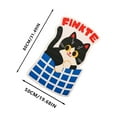 thumbnail image 2 of Wall Mounted Cat Scratcher for Indoor Play Durable Cardboard Furniture Protector and Feline Entertainment Center, 2 of 3