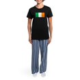 thumbnail image 4 of CafePress - Irish Pride Women's Dark Pajamas - Women's Short Sleeve Print T-Shirt and Pants Dark Cotton Pajama Set, 4 of 7