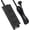 Black, variant on Surge Protector Power Strip - 9 Widely Spaced Multi Outlets, Wall Mount, 3 Side Outlet Extender with Extension Cord, Flat Plug, Overload Protection, Office Dorm Room Essentials (15FT, Black)