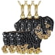 thumbnail image 1 of Collar y Dije de RottweilerVentDepot MXCKE-003 3 Piezas Negro, 1 of 3