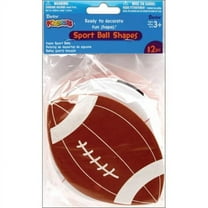 Darice 467062 Foam Shapes 12-Pkg-Sports Ball