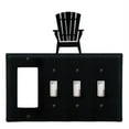 thumbnail image 1 of Adirondack - Couverture Simple GFI et Triple Interrupteur, 1 of 2