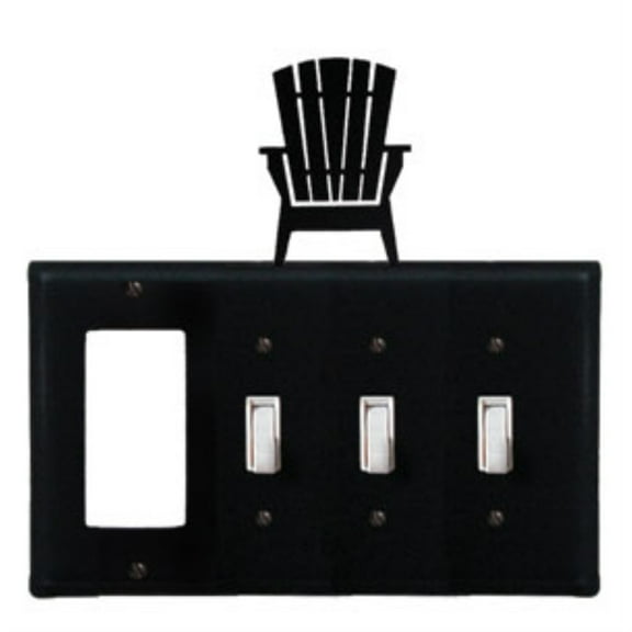Adirondack Single GFI CUSTOM Product Triple Switch Cover