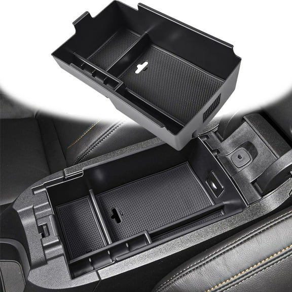 For 2018-2024 Chevy Equinox Car ABS Center Console Armrest Storage Box Organizer