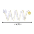 thumbnail image 4 of Folded Cat Tunnel Pet Interactive Toy Spring Toy Interactive Toy Durable Steel Wire Material Foldable Tubes Spiral Tunnel for Rabbits Kitty Yellow, 4 of 8