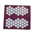 thumbnail image 3 of Mornei Foot Massage Mat, Acupressure Relaxation, Reflexology Mat, Heel and Foot Massage violet, 3 of 9