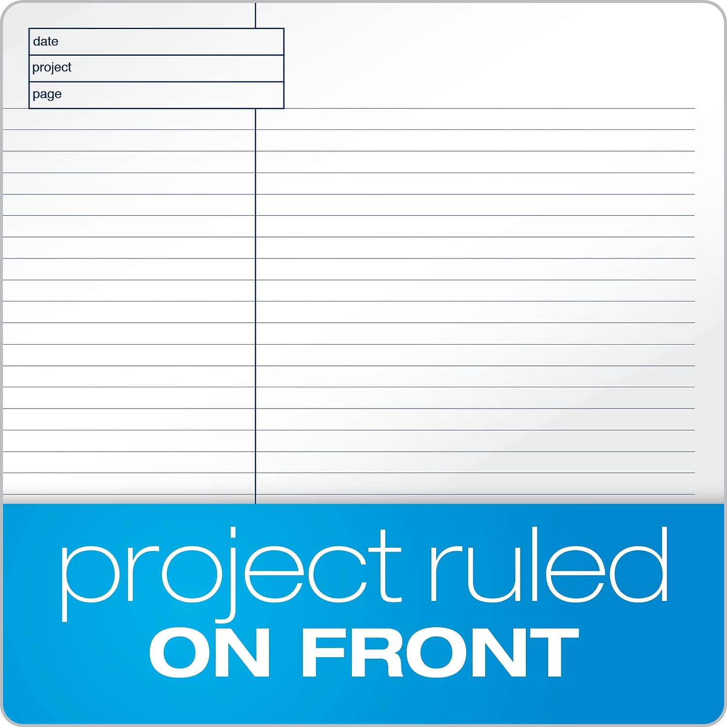 TOPS Docket Gold Planning Pad, Legal/Wide, 8 1/2 x 11 3/4, White, 40 Sheets, 4/Pack -TOP77102
