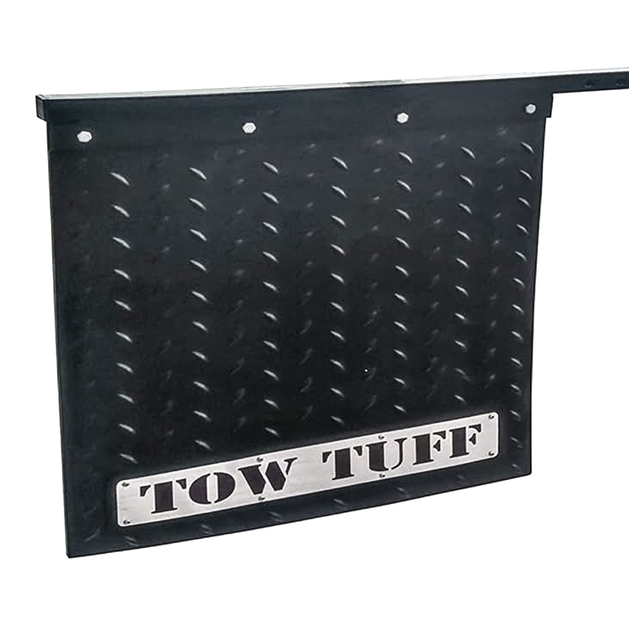 Tow Tuff Universal Mounts Mud Flaps, Works with 2.5 Inch Receiver Hitches