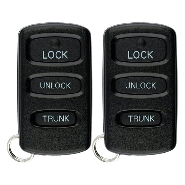 2 PACK KeylessOption Keyless Entry Remote Control Car Key Fob