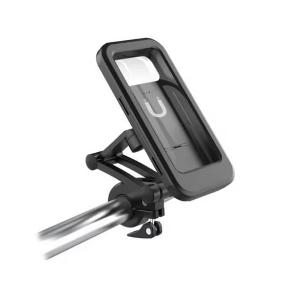 ZIOSTAND Motorcycle Bike Phone Holder Waterproof with TPU Touch Screen 360 Degree Universal Bicycle Mobile Mount for Phone less then 6.5 inch