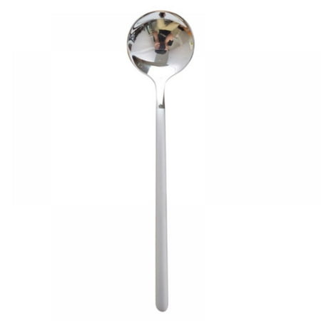 

Stainless Steel Spoon Coffee Spoon Long Handle Tea Spoons Kitchen Hot Drinking Flatware Ice Cream Cutlery