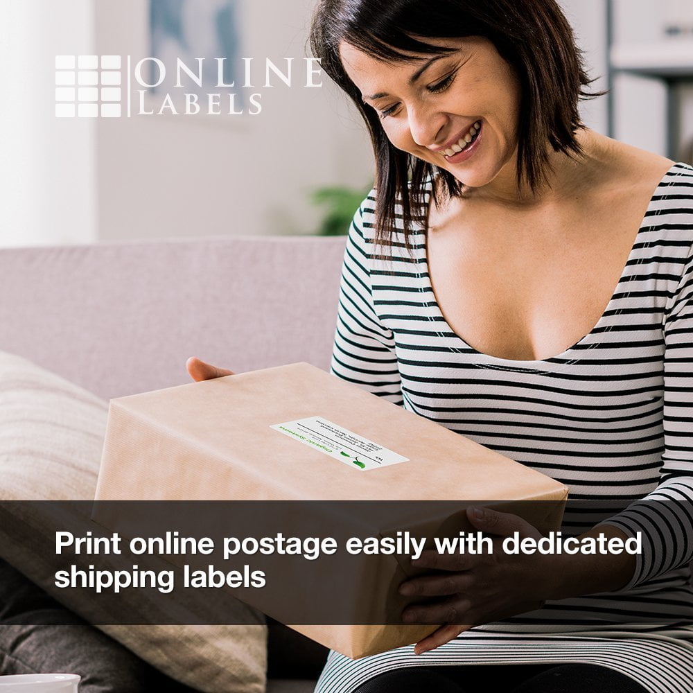 4 x 3 Mailing Labels - Inkjet/Laser Printer - Online Labels (100 Sheet Pack)