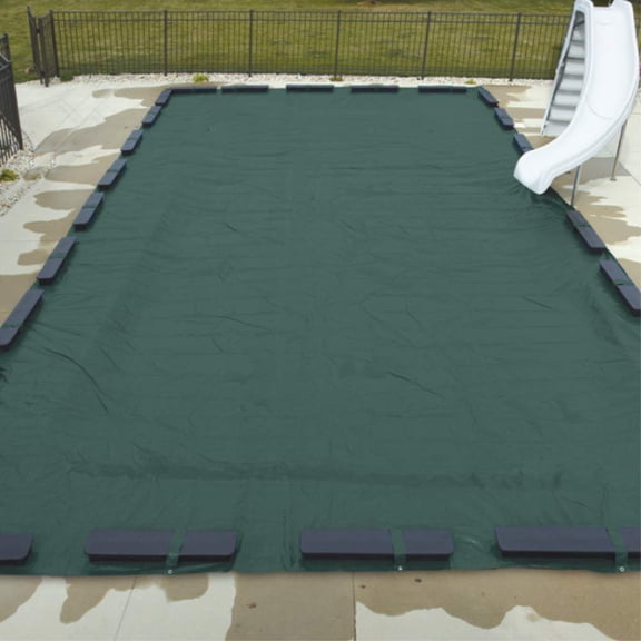 Doheny's Water Blocks for In-Ground Pool Winter Covers | Heavy-Duty, UV-Resistant, Stackable Design | Longer Lasting Alternative to Water Bags | 3' x 7.25" Size | 18 Pack
