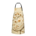 thumbnail image 3 of Cauagu Taco Tortillas Aprons with Pockets,Waterproof Apron for Women,Kitchen Cooking Apron Adjustable Bib Aprons Chef Apron for Cooking,Drawing,Crafting, 3 of 8