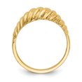 thumbnail image 2 of Bague Dôme en Or Jaune 14k, 2 of 9