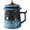 Black&Blue, variant on Loose Leaf Cup with Infuser and Lid, 14.8oz Chinese Ceramic Mug with Fine Mesh Strainer, Office Steeping Cup for Lovers Gifts