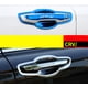 thumbnail image 4 of Para Honda CRV 2019 2020 5th CR-V, cubierta protectora de manija de puerta, manija de tazón de puerta exterior, modificación de manija de puerta, decoración de lentejuelas para muñeca, 4 of 5