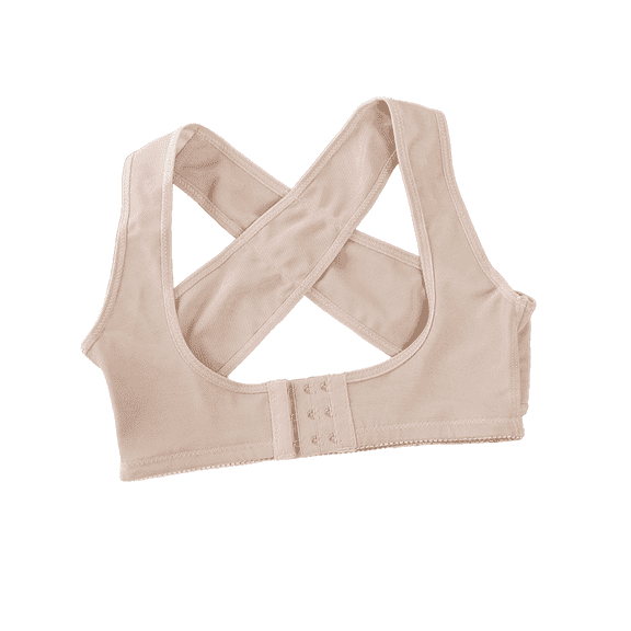 BESTSKY Posture Corrector for Women Elastic & Adjustable Back Posture Corrector Women Multiple Pressure Support & Stability Back Posture Correct Beige M