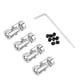 thumbnail image 2 of Acoplamiento Universal Juego De 4 Piezas Metal Premium Resistente 4 Modelos De Autos Barcos Robots Con Tornillos Llave Hexagonal Incluida, 2 of 7