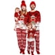 thumbnail image 3 of Christmas Pajama set Family Nightwear Women Men Child Santa Claus Printed Long Sleeved Trousers Christmas Home Clothes, 3 of 4