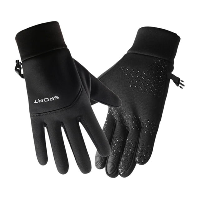 Guantes de montar a caballo, esquí, guantes cálidos, mitones, resistentes al viento, ciclismo, cómodos, antideslizantes. SG