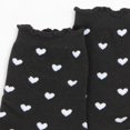 thumbnail image 3 of Women's Ankle Socks with Allover Heart Print and Soft Ribbed Cuff Trim - Multicolored-2, 3 of 7