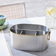 thumbnail image 7 of Better Homes & Gardens Stainless Steel Hammered Multiuse Caddy,11.96 in x 7.99 in, 7 of 7