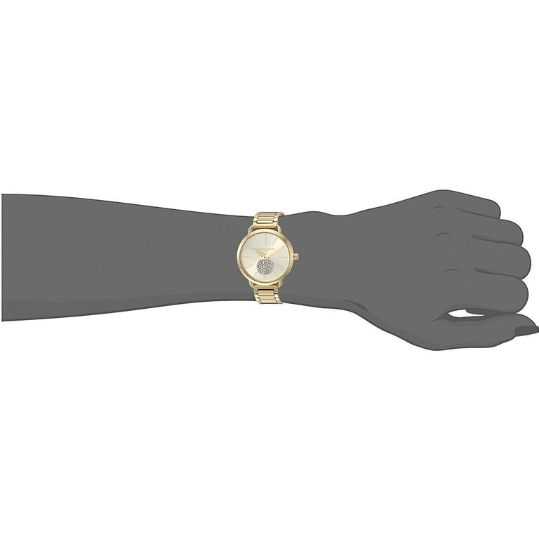 Michael Kors Women's Portia Gold-Tone Stainless Steel Watch