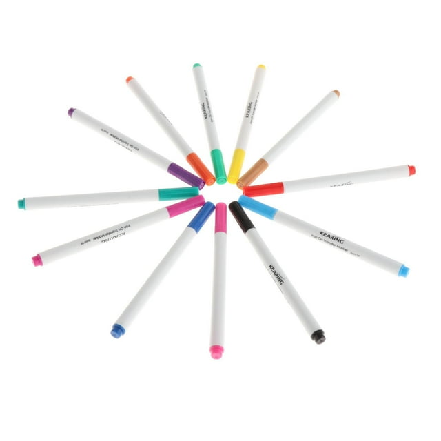 KLKCMS Infusible Ink Pen Set Multicolor Paint Pen for Rock Painting Drawing Ceramic 2.0mm