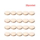 thumbnail image 2 of Set de rodajas de madera Kit de círculos de madera inacabados naturales Fiestas de cumpleaños Adornos de casa para artesanías Bricolaje Posavero Grabado Tallado JM01644 Inevent HA012301-01, 2 of 7