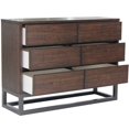 thumbnail image 4 of Beaumont Lane 3 Drawer Dresser in Brown, 4 of 4