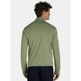 thumbnail image 5 of Ozark Trail Men's & Big Men's Quarter Zip Pullover with Long Sleeves, Sizes S-3XL, 5 of 6