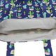 thumbnail image 4 of Mujer Niñas Eco Reutilizable De Tote Hombro Cremallera 3 Salvador Totalizador de las compras de Eco, 4 of 10