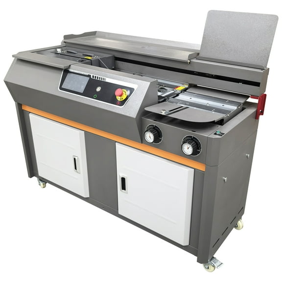 A4 Automatic Binding Machine 13.39×2.36in Side-Glued Book Binder Electric Gluing Machine 220V