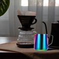 thumbnail image 4 of MasteelfCA Milk Frothing Pitcher Kitchen Stainless Steel Milk Pitcher Cup Milk Frothing Jug for Making Coffee, 4 of 9