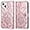 Rose Gold, variant on Wallet Case for iPhone 15 Plus Case with Card Holder,Sunflower Pattern Leather Protective Case with Kickstand Magnetic Feature Shockproof Flip Cover for iPhone 15 Plus Rose Gold Sunflower