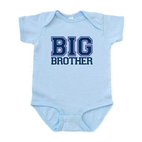 CafePress - Big Brother Varsity Infant Bodysuit - Baby Light Bodysuit, Size Newborn - 24 Months