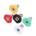 thumbnail image 1 of High Pressure Washer Spray Nozzle, Compact 5PCS High Pressure Washer Spray Tips  for Garden for Washing Car for Sidewalk, 1 of 8