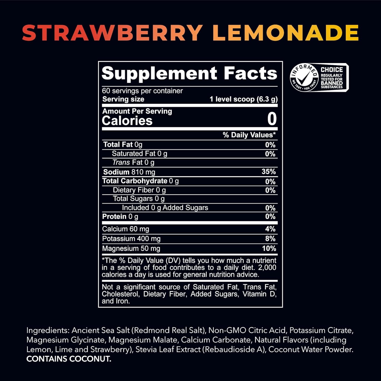 Redmond Relyte Strawberry Lemonade 13.4 Oz