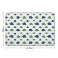 thumbnail image 5 of Monochrome Dinosaur Silhouette Flannel Non Slip Door Rugs,Washable Door Mats Indoor,Decorative Door Mats,Dirt-Resistant and Absorbent Doormat for Entrance,Bedroom,Kitchen,Bathroom,23.5"x16", 5 of 5