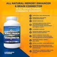 thumbnail image 5 of LifeSource Vitamins Memory  Enhancer & Brain Connector Supplement - Ginkgo Biloba Brain Booster for Memory & Focus - 180 Capsules, 5 of 5