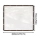 thumbnail image 2 of Xihbxyly Lona Transparente de Vinilo Pe de Alta Resistencia, Cubierta Impermeable Transparente, Protección para Jardín Exterior, Toldo para Patio, Equipo de Camping, Ojales de Fácil Instalación., 2 of 3